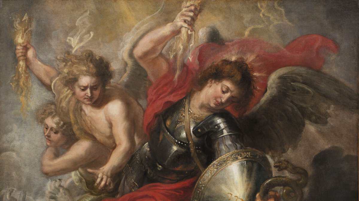 ange Michael et Lucifer