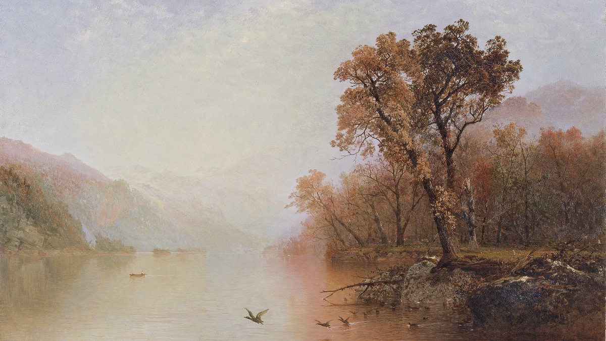 Lake Kensett, John Frederick. Museo Nacional ThyssenBornemisza