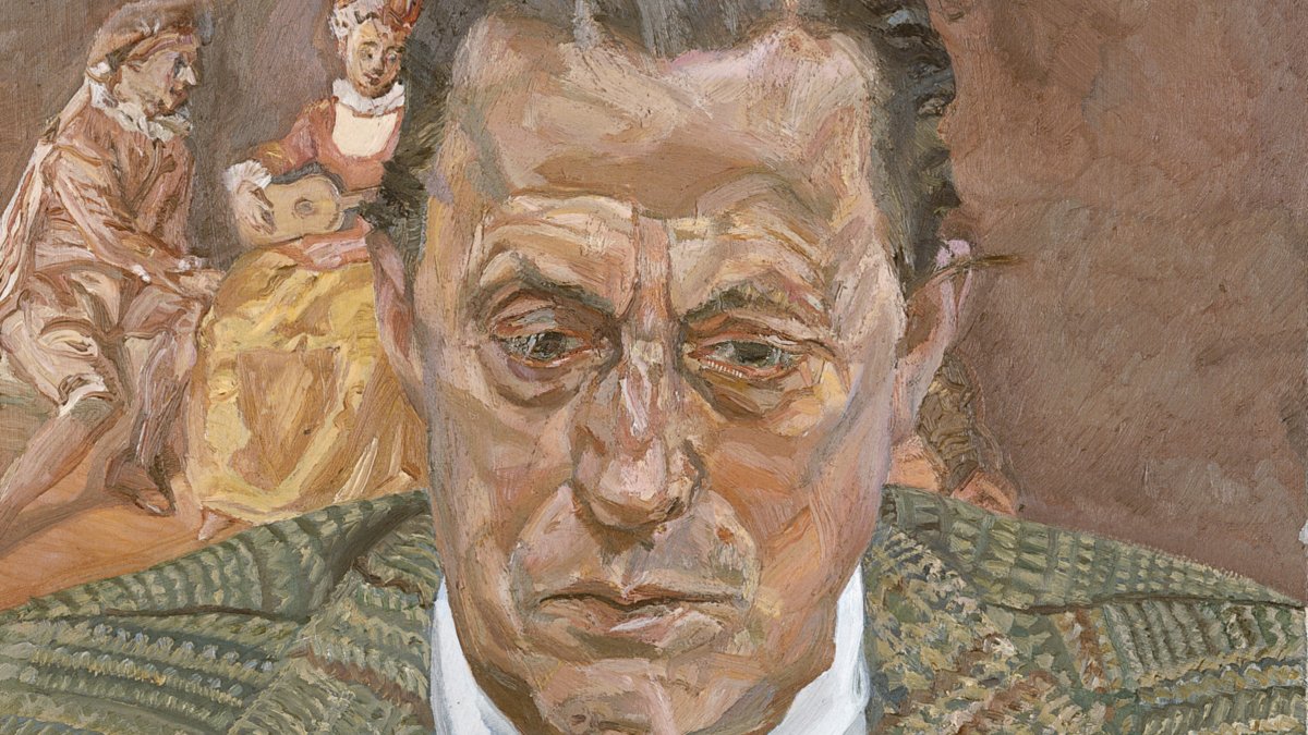 Portrait Of Baron H H Thyssen Bornemisza Freud Lucian Museo