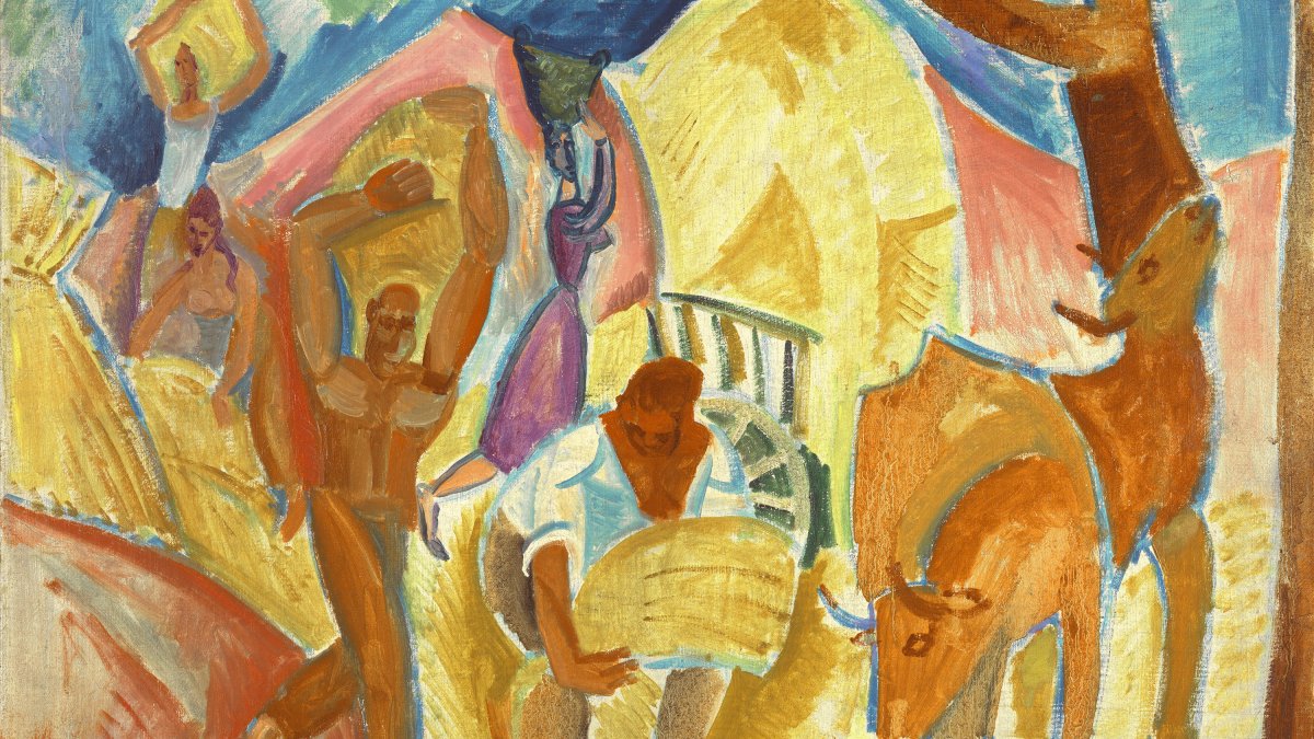 The Harvesters Les Moissonneurs Picasso Pablo Museo Nacional