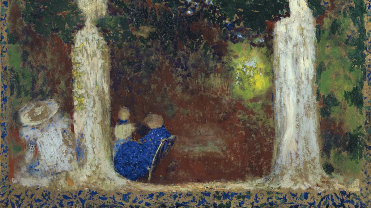 Beneath the Trees - Vuillard, Édouard. Museo Nacional Thyssen