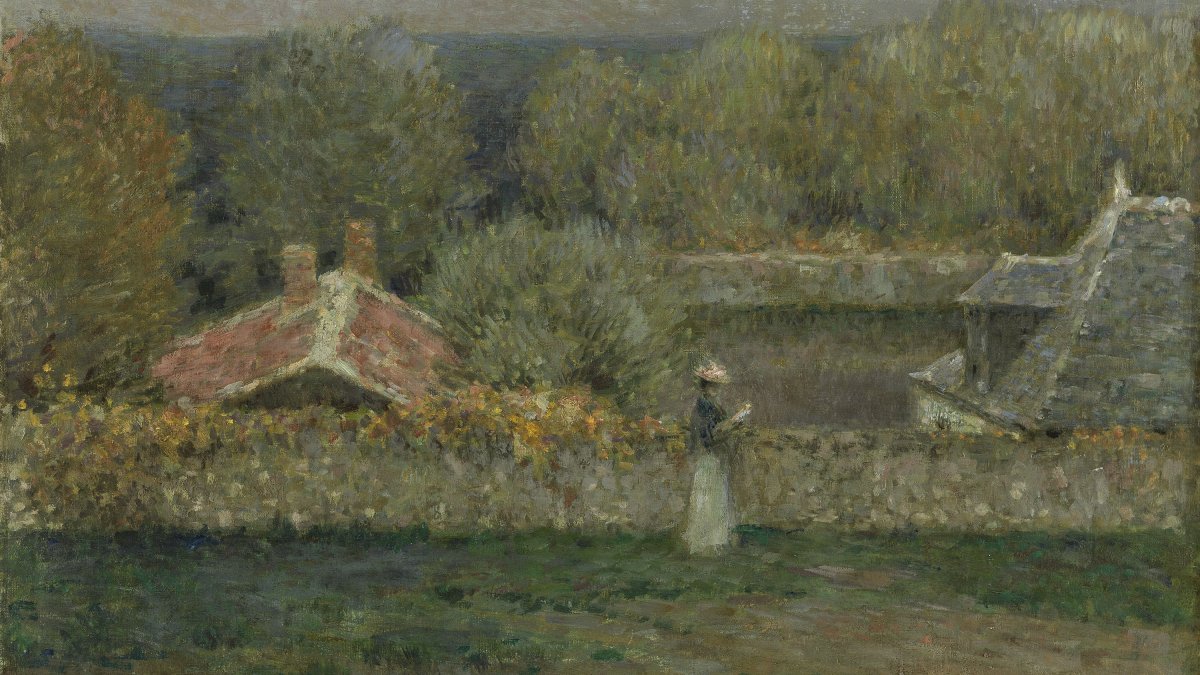 An Autumn Evening - Le Sidaner, Henri. Museo Nacional Thyssen