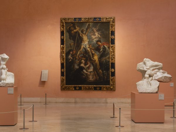 El martirio de san Andrés de Rubens, obra invitada Museo Nacional