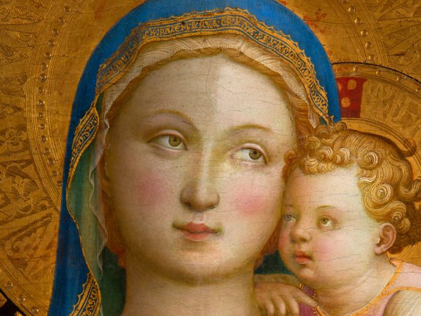 Fra Angelico, La Virgen de la Humildad