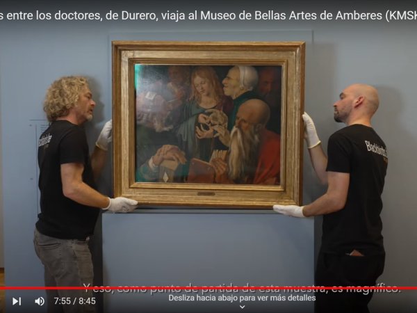 Jesus Among the Doctors, by Durero, travels to the Antwerp Museum of Fine Arts