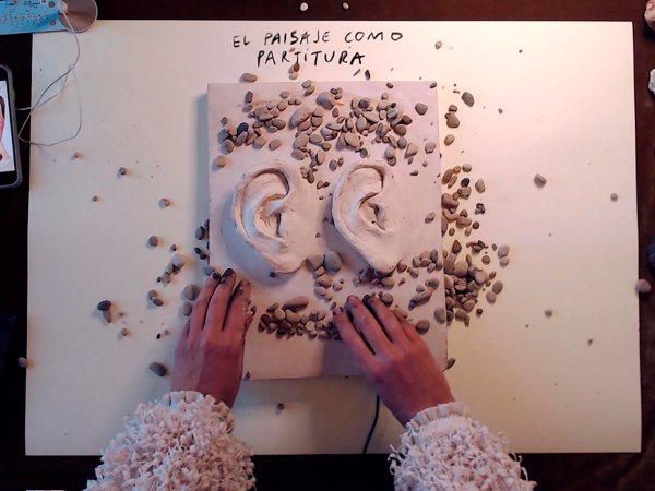 Tríptico tropos. Music and Territory, a performative lecture by Coco Moya, conversation with Rebecca Collins