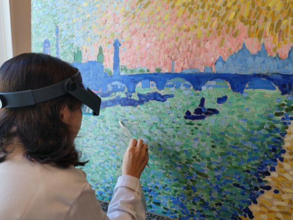 Recovering the light. Restoration of Waterloo Bridge, by André Derain