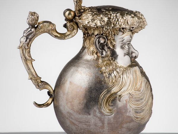 Jarra tipo belarmina (Bartmannskrug)