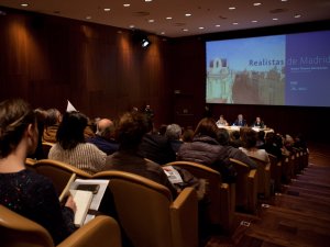 Rueda de prensa de Realistas de Madrid en el Museo Thyssen-Bornemisza de Madrid