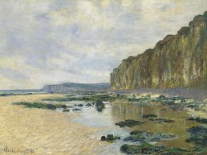 MONET CLAUDE. Marea baja en Varengeville
