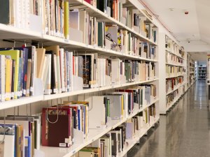 Perspectiva de la Biblioteca del Museo Thyssen-Bornemisza