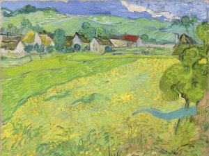 Les Vessenots in Auvers. Vincent van Gogh