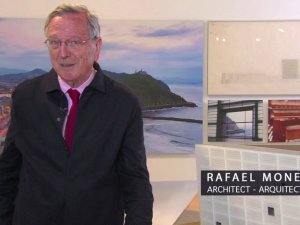 Rafael Moneo en el vídeo explicativo realizado con motivo de la exposición 2017