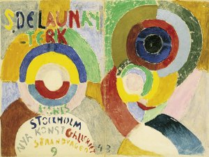 Sonia Delaunay. Cover Design for the Catalogue of the 1916 Stockholm Exhibition: Self-Portrait