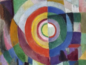 Sonia Delaunay Prismas eléctricos n.º 41