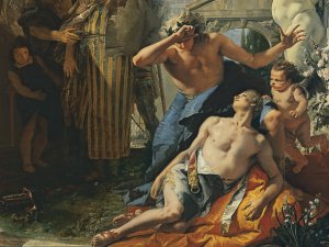 Restauración y estudio técnico de La muerte de Jacinto, de Tiepolo