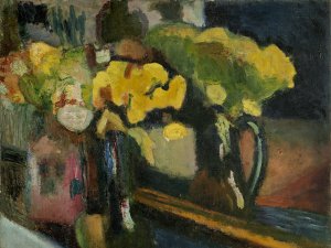 Las flores amarillas. Henri (Henri Émile Benoît Matisse) Matisse