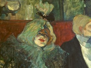 En un reservado. Henri de Toulouse-Lautrec