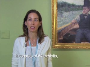 Vídeo explicativo de la exposición “Caillebotte, pintor y jardinero”