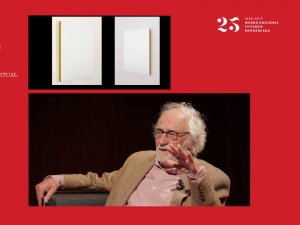 Charla entre César Paternosto y Guillermo Solana. Museo Nacional Thyssen-Bornemisza