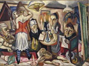 Beckmann. Exile Figures. Museo Nacional Thyssen-Bornemisza