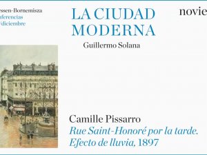 Vídeo del Ciclo “La Ciudad Moderna”: Conferencia en torno a “Rue Saint-Honoré por la tarde. Efecto de lluvia” (1897) Camille Pissarro