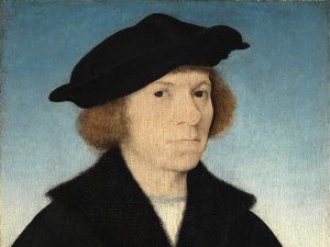 Autorretrato. Joos van  (Joos van der Beke) Cleve