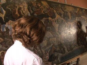 El “Paraíso” de Tintoretto: una restauración en vivo