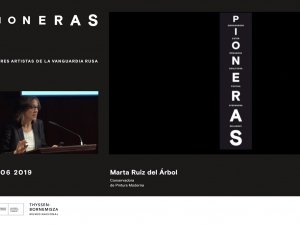 "Pioneras. Mujeres artistas de la vanguardia rusa"