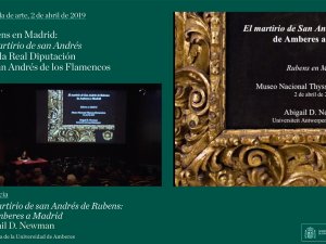 "Jornada de Arte Rubens en Madrid: El martirio de san Andrés para la Real Diputación de San Andrés de los Flamencos"