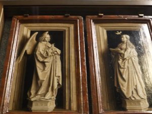 El viaje del Díptico de la Anunciación de Jan van Eyck
