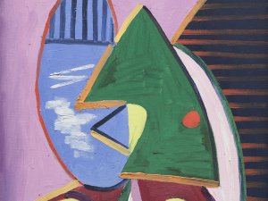 Pablo Picasso, Perfil en la ventana. Colección de Arte ABANCA