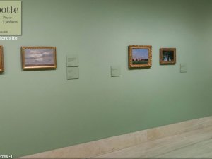 Varias obras de la exposición "Caillebotte"