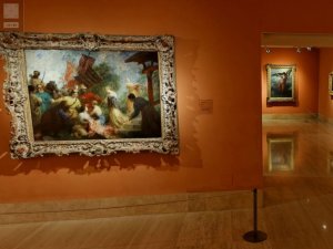 Varias obras de la exposición temporal "Fantin Latour"