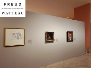 Cuatro obras de la exposición "Freud Watteau"