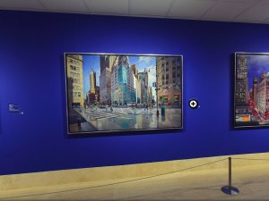 Varias obras hiperrealistas de la exposición temporal "Hiperrealismo"