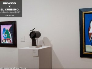 Obras de la exposición de "Picasso y el cubismo"