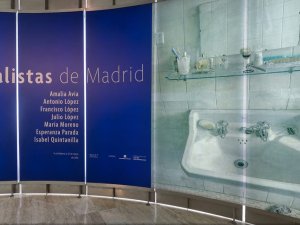Curva de las exposiciones con "Realistas de Madrid"