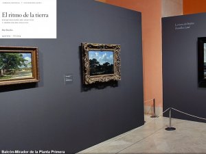 Obras de la exposición de "El ritmo de la tierra"