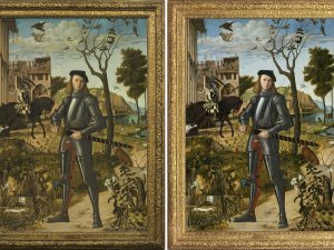 El caballero de Carpaccio. Restauración y estudio técnico