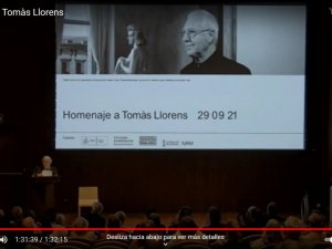 Homenaje a Tomàs Llorens