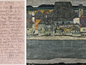 Carta de Egon Schiele