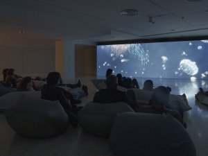 Wu Tsang. Of Whales, 2023 Installation view. Museo Nacional Thyssen-Bornemisza, 2023. Photo: Roberto Ruiz