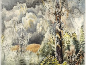 Bosques de cigarras. Charles Ephraim Burchfield Bosques de cigarras. Charles Ephraim Burchfield