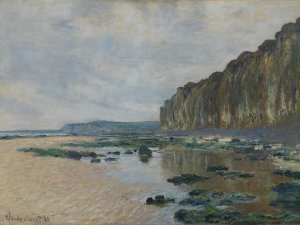 MONET CLAUDE. Marea baja en Varengeville