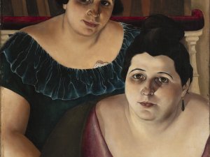 Maria y Annunziata "del puerto". Christian Schad