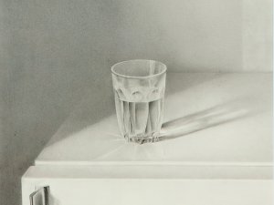 Isabel Quintanilla. Vaso sobre la nevera, 1972