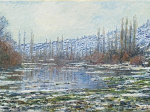 El deshielo en Vétheuil. Claude Monet