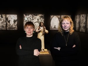 Semíramis González y Marina Vargas