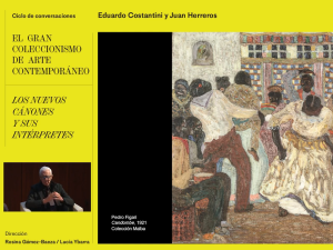 Conferencias Gran Coleccionismo con Eduardo Constantini y Juan Herreros